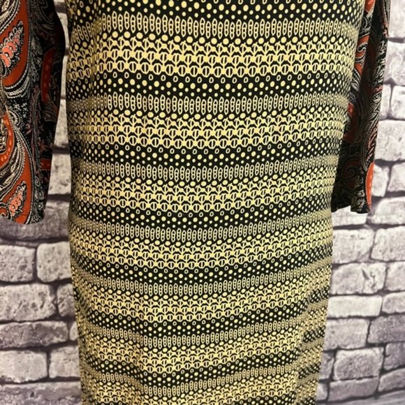 THML 3/4 Sleeve Crew Neck Dress Size Small - Picture 3 of 11